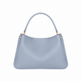 SlimBag Light Blue Faux Leather Shoulder Handbag
