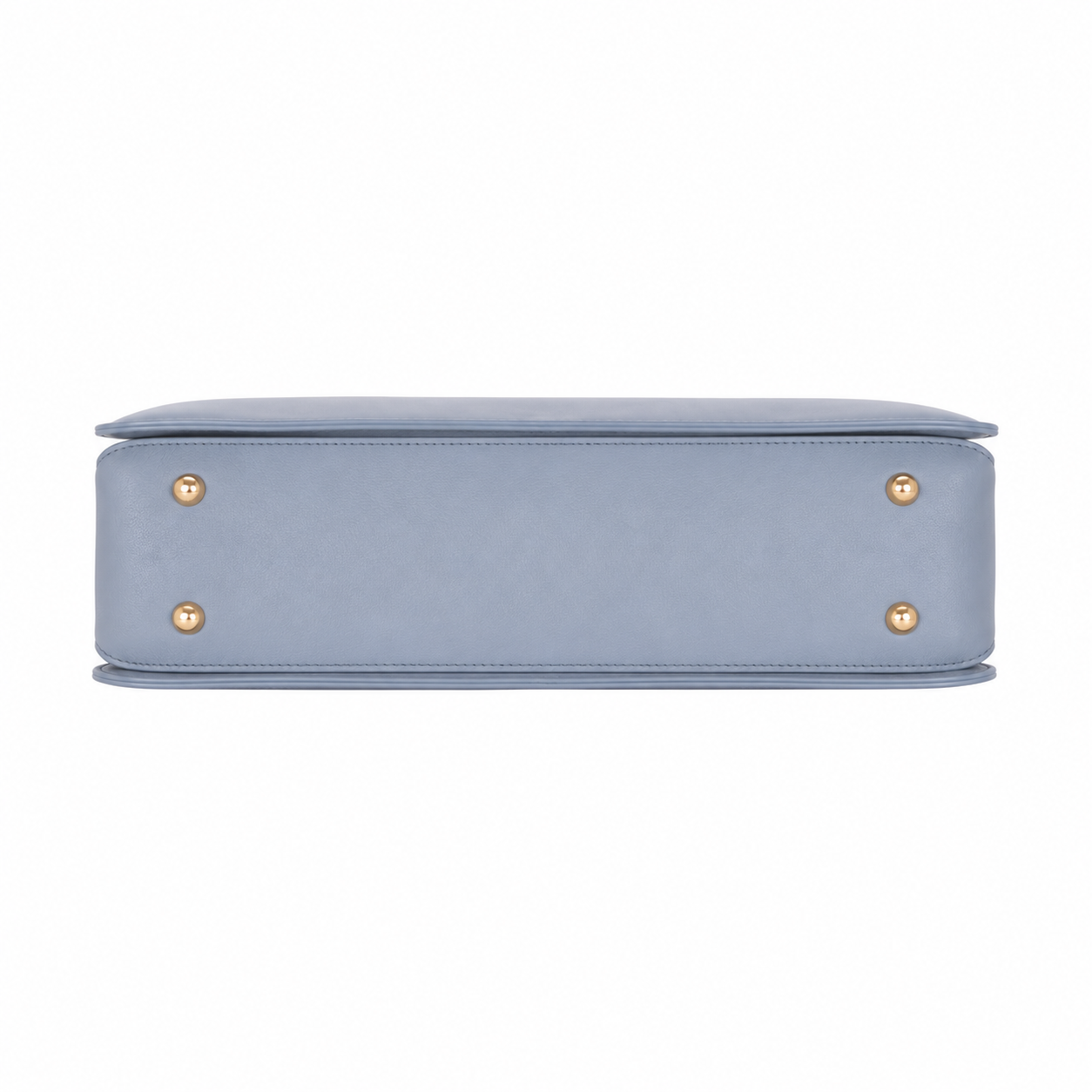 SlimBag Light Blue Faux Leather Shoulder Handbag